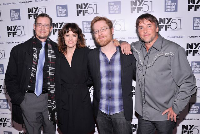 Jason London, Parker Posey, Anthony Rapp and Richard Linklater at the New York Film Festival's 20th Anniversary screening of "Dazed and Confused"